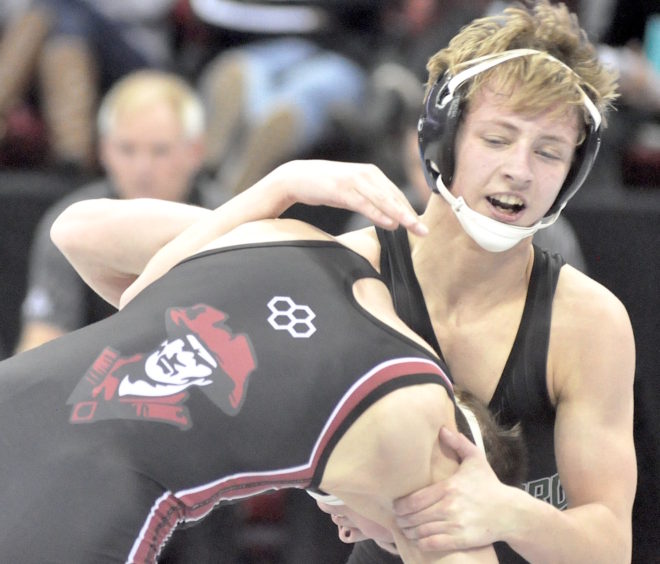 BREAKING: Waterford’s Hayden Halter overcomes boos, public backlash for 2nd straight state wrestling championship