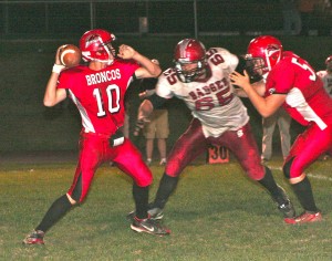 Broncos grid team can’t hold off Badger