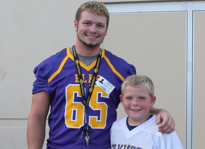 Friday Night Lights takes on different meaning as football teams honor severely injured student