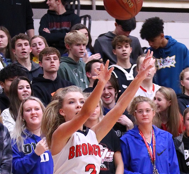Girls basketball: Broncos late flurry beats Panthers