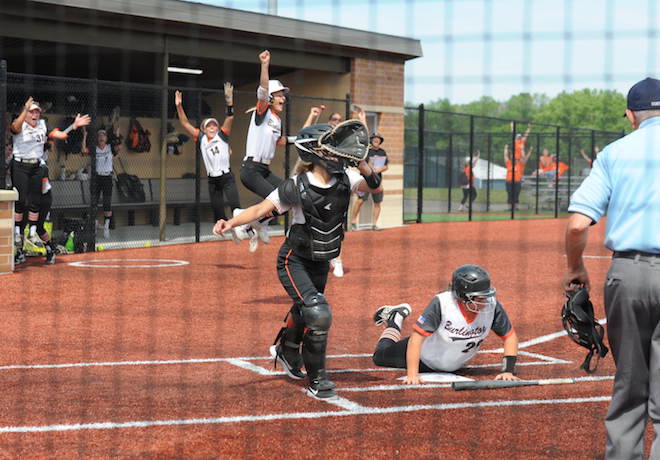 WIAA softball: Burlington walks off to win state opener