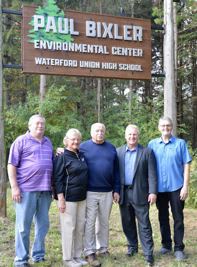 New sign honors former WUHS science teacher