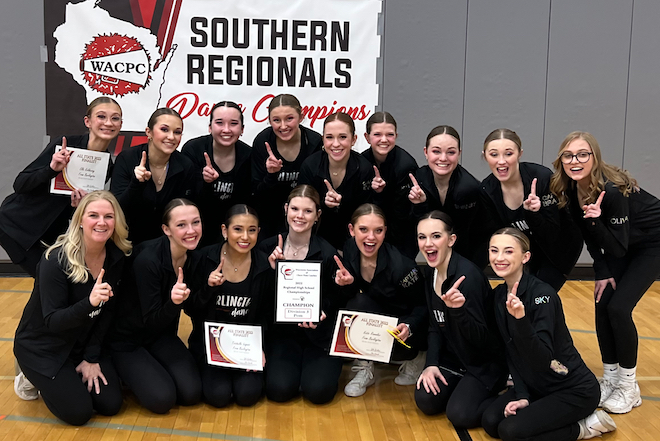 Dance team wins regional championship