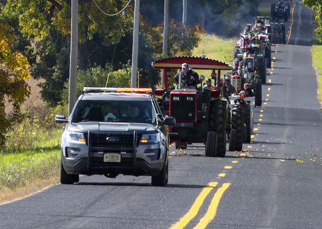 Chicken BBQ and Tractorcade returns Sunday