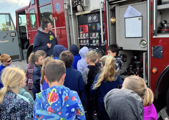 A lesson in fire safety