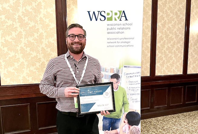 UG High School District Earns award for communications