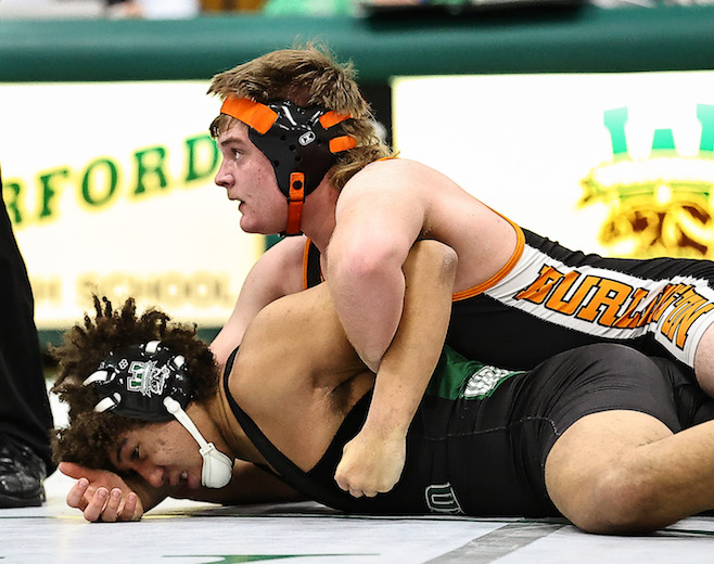 Burlington wins Whitewater Invitational behind 5 champions